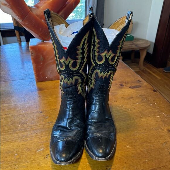 Vintage Rod Patrick Cowboy Boots Sz 15.5 - Picture 3 of 9